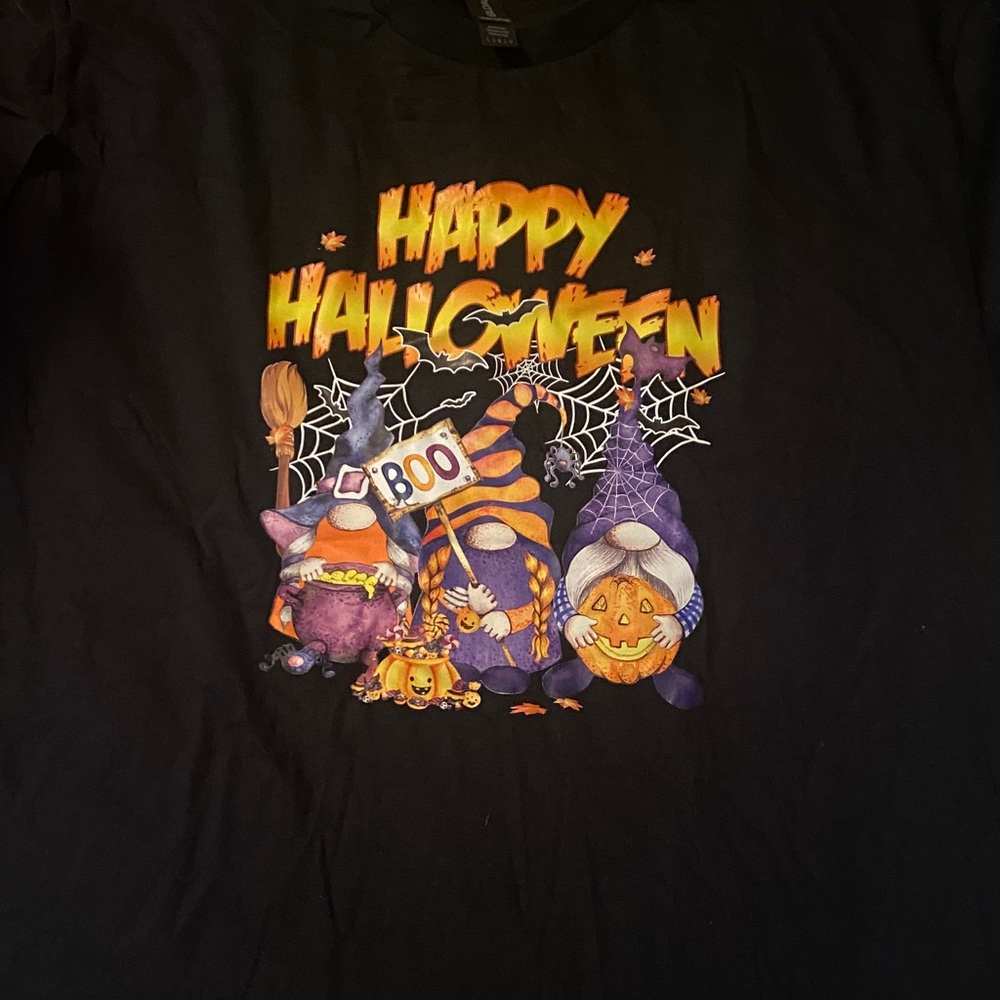 Gnome Halloween Short Sleeve Shirt